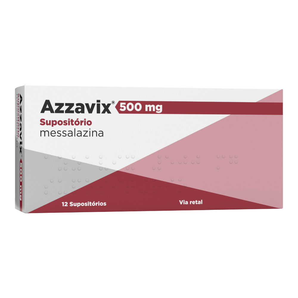Azzavix 500 mg supositórios