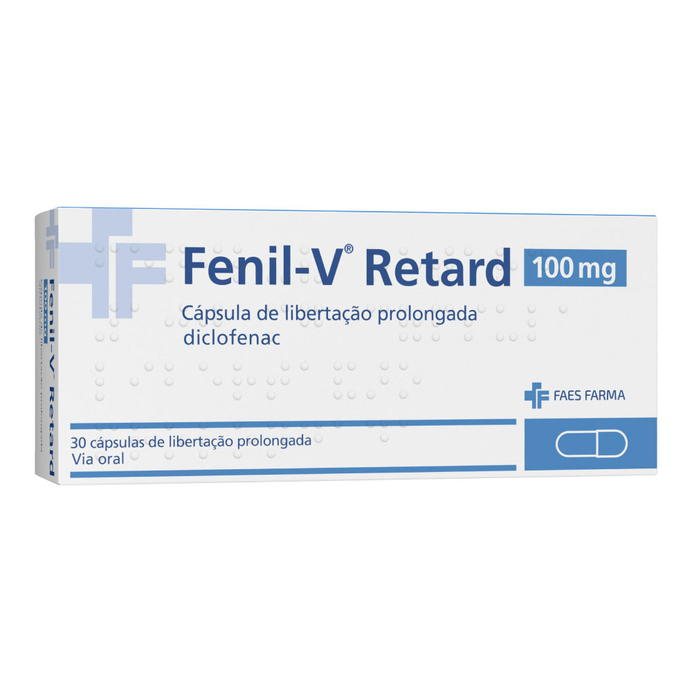 Fenil-V Retard 100 mg, cápsula de libertação prolongada