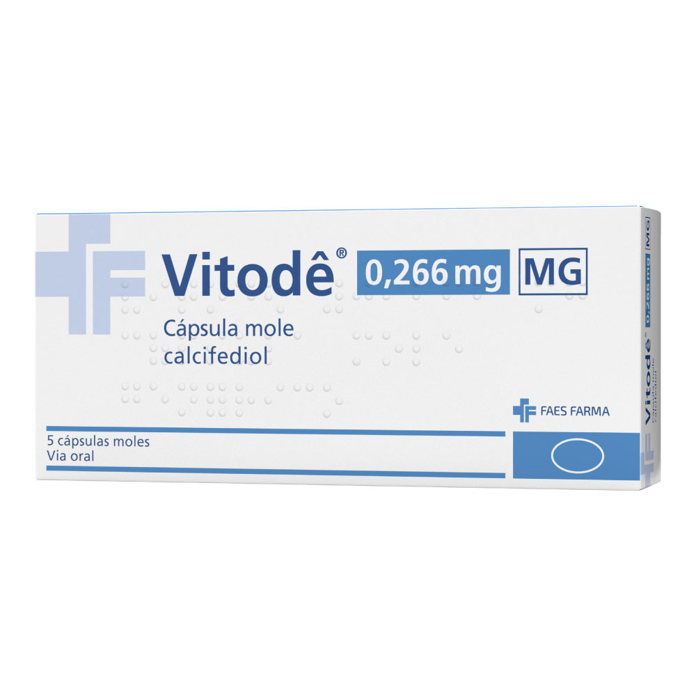 Vitodê 0,266 mg cápsula mole